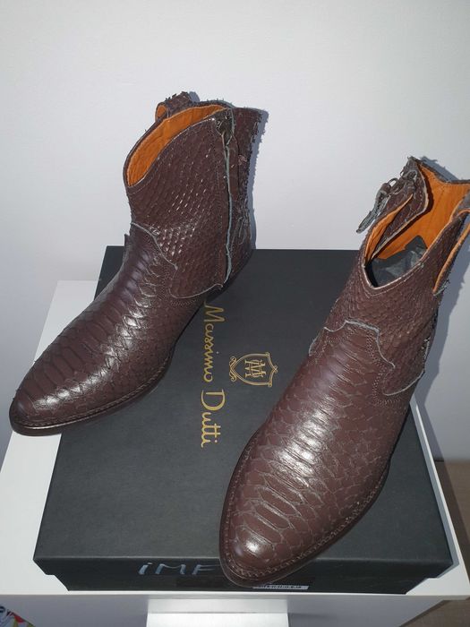 Botine / Ghete piele Massimo Dutti