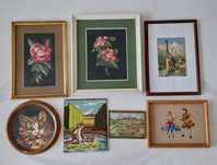 Lot de 7 Tablouri - Goblen