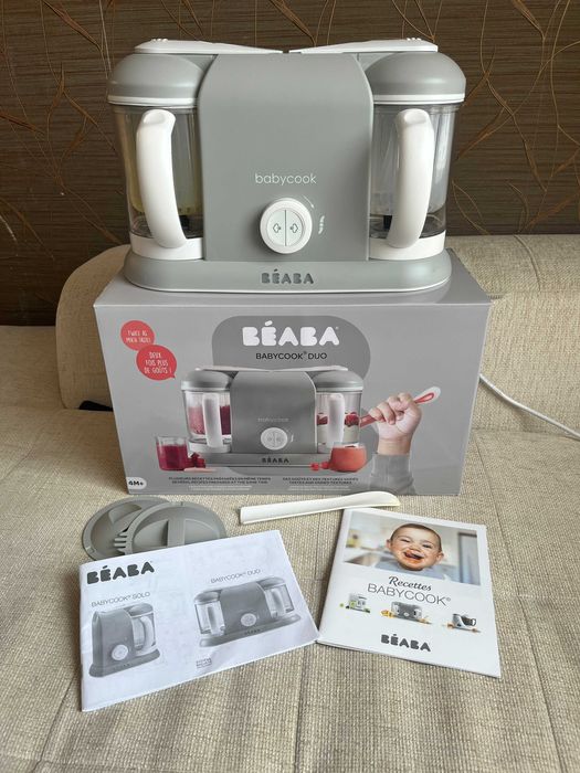 Уред за готвене на пара BEABA Babycook Duo 4 in 1