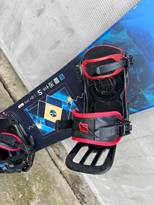 Placa snowboard Salomon Wild Card 145cm +legaturi Salomon M