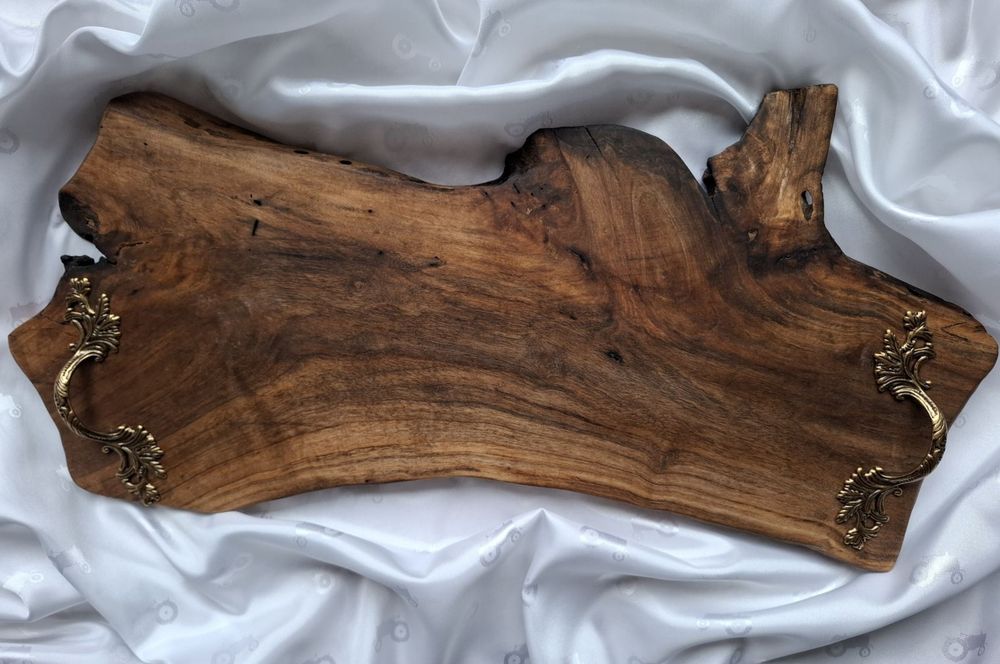 Дъски от епоксидна смола и орех