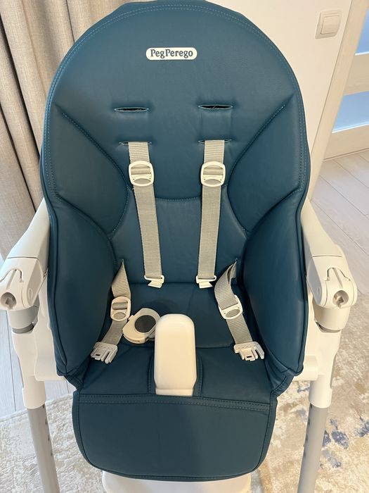 Scaun de masă Peg Perego 2 in 1 Prima Pappa Zero Follow Me, Petrolio