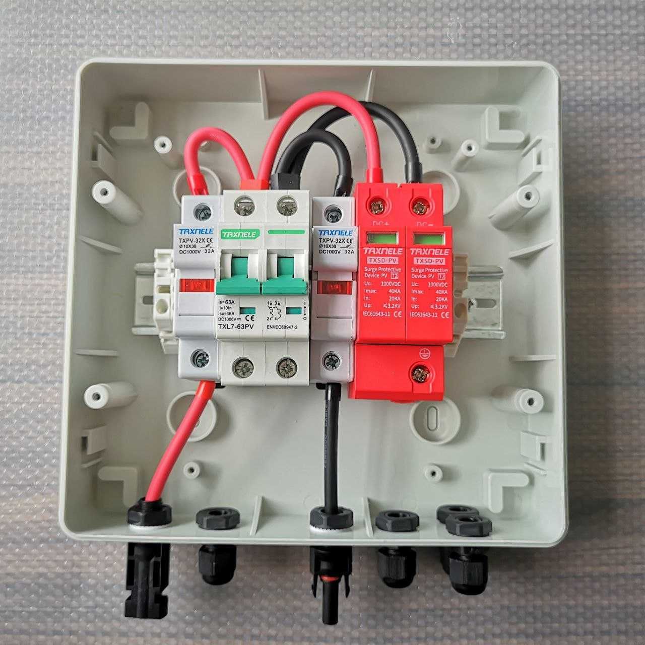 Електрическо табло за фотоволтаични системи с мълниезащита DC1000V