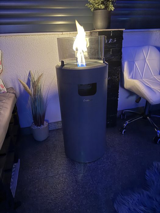 Încălzitor terasă pe gaz Enders Nova LED M 2,5 kW gri