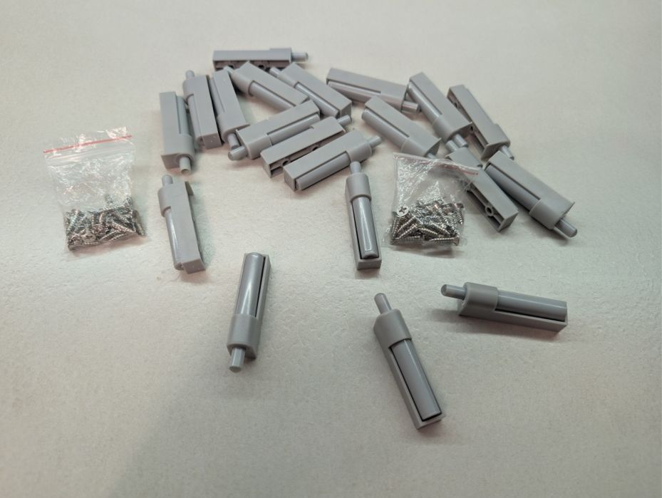 20 amortizoare clasice pentru uși de mobilă, cu închidere lentă