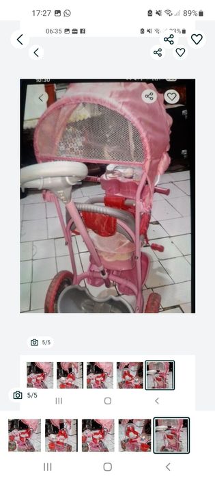 Tricicleta copii 1.3 ani