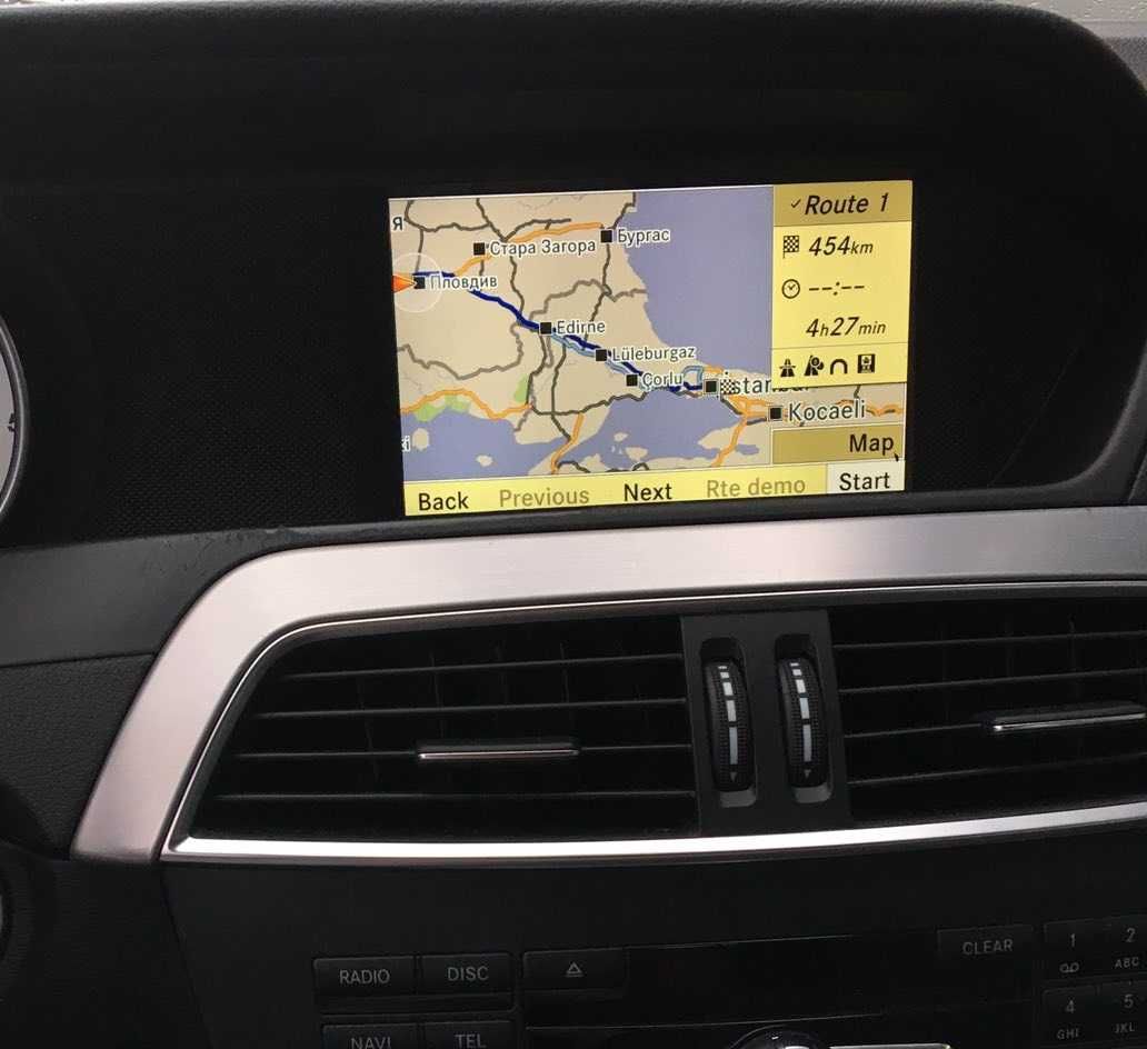 НОВО 2025 Ntg47 V25 Mercedes Turkish Map Ntg4.5 Карти Турция Hu45 Full