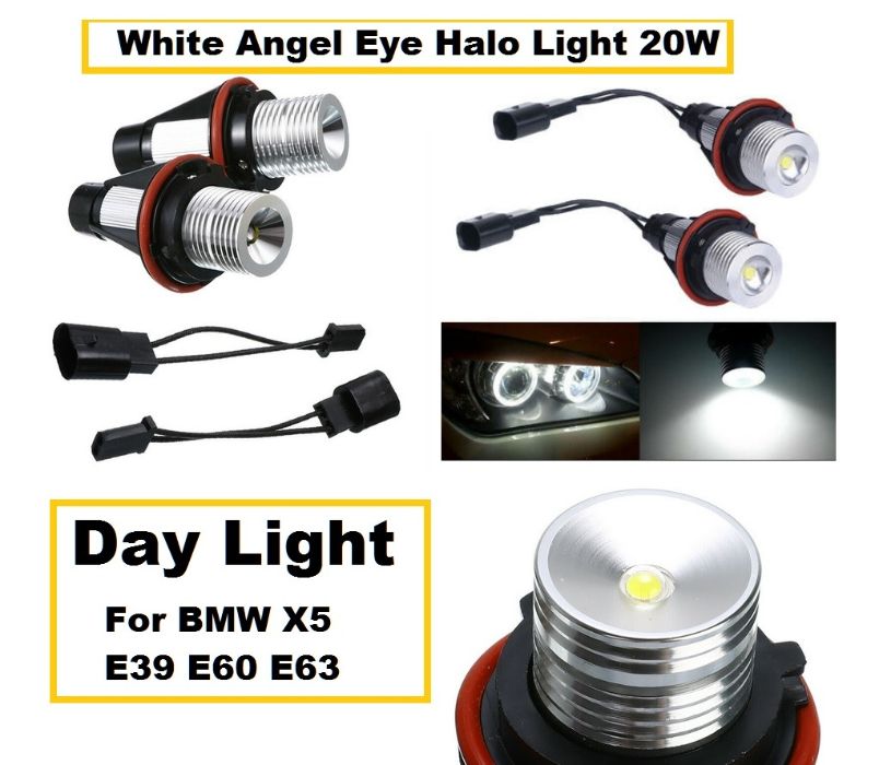 Led marker angel eyes BMW 20w set doua bucati E39 E53 E60 E63 E65 E87