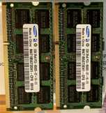 2x2Gb ddr3 pc3-8500s samsung for mac
