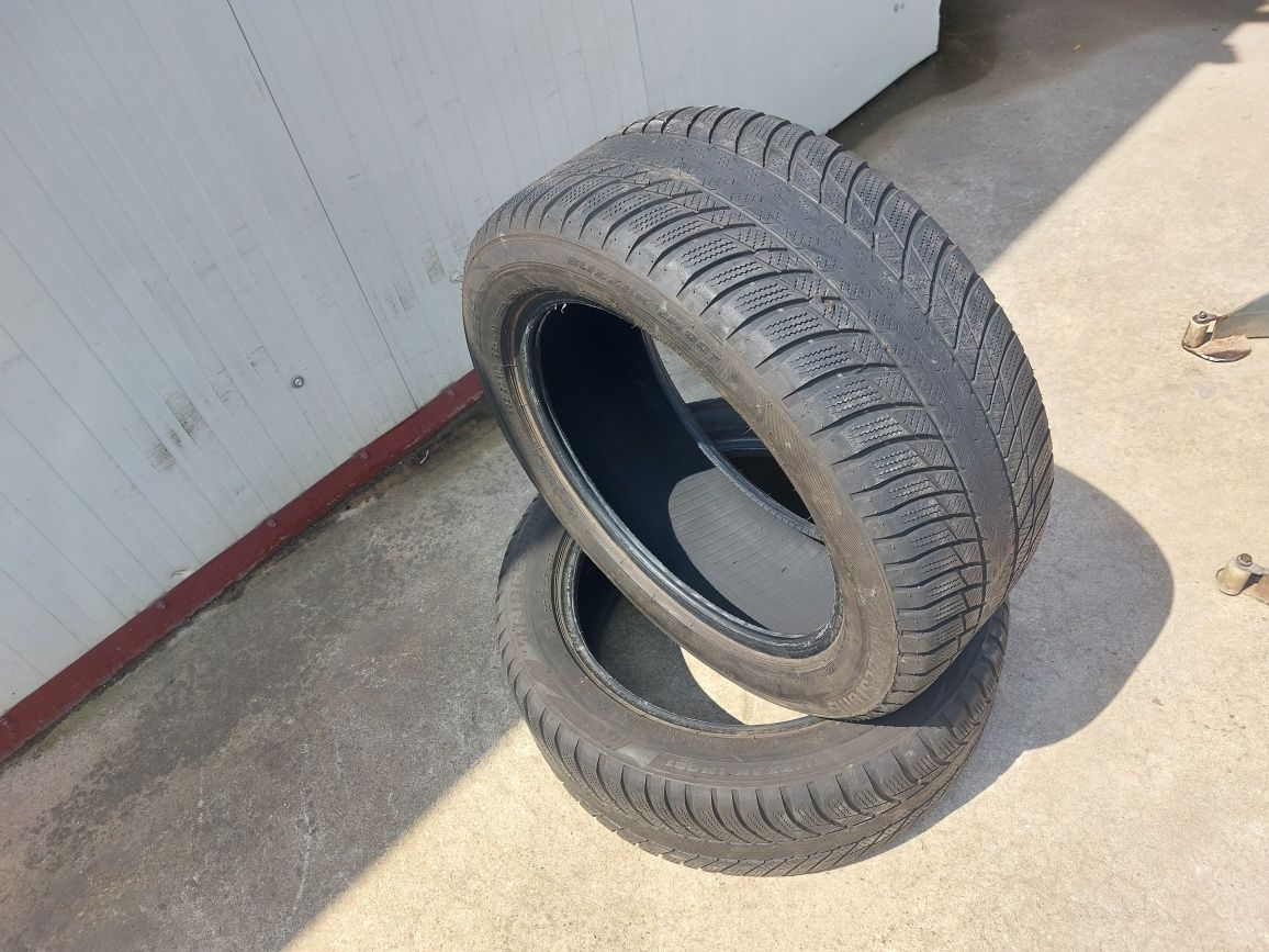 50 lei bucata! Doua anvelope M+S/IARNA 225 50 17 Bridgestone