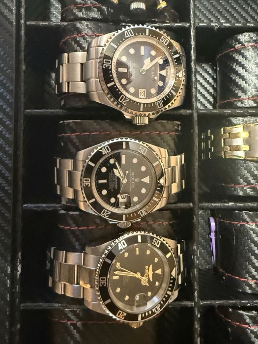 Seiko Rolex Invicta