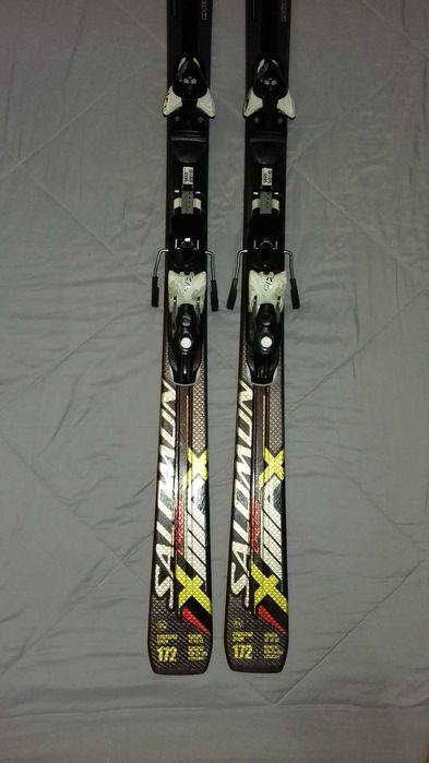 Горные универсальные лыжи salomon 172см.