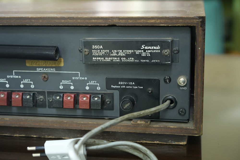 Receiver HIFI Sansui 350A