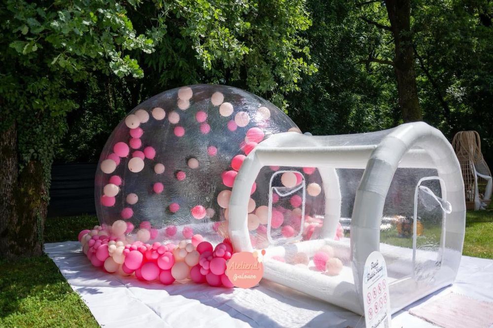 Vând Bubble House 6m – Ideal pentru Decoruri cu Baloane și Petreceri!