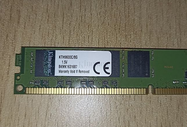 Оперативная память 8GB DDR3 1600гц