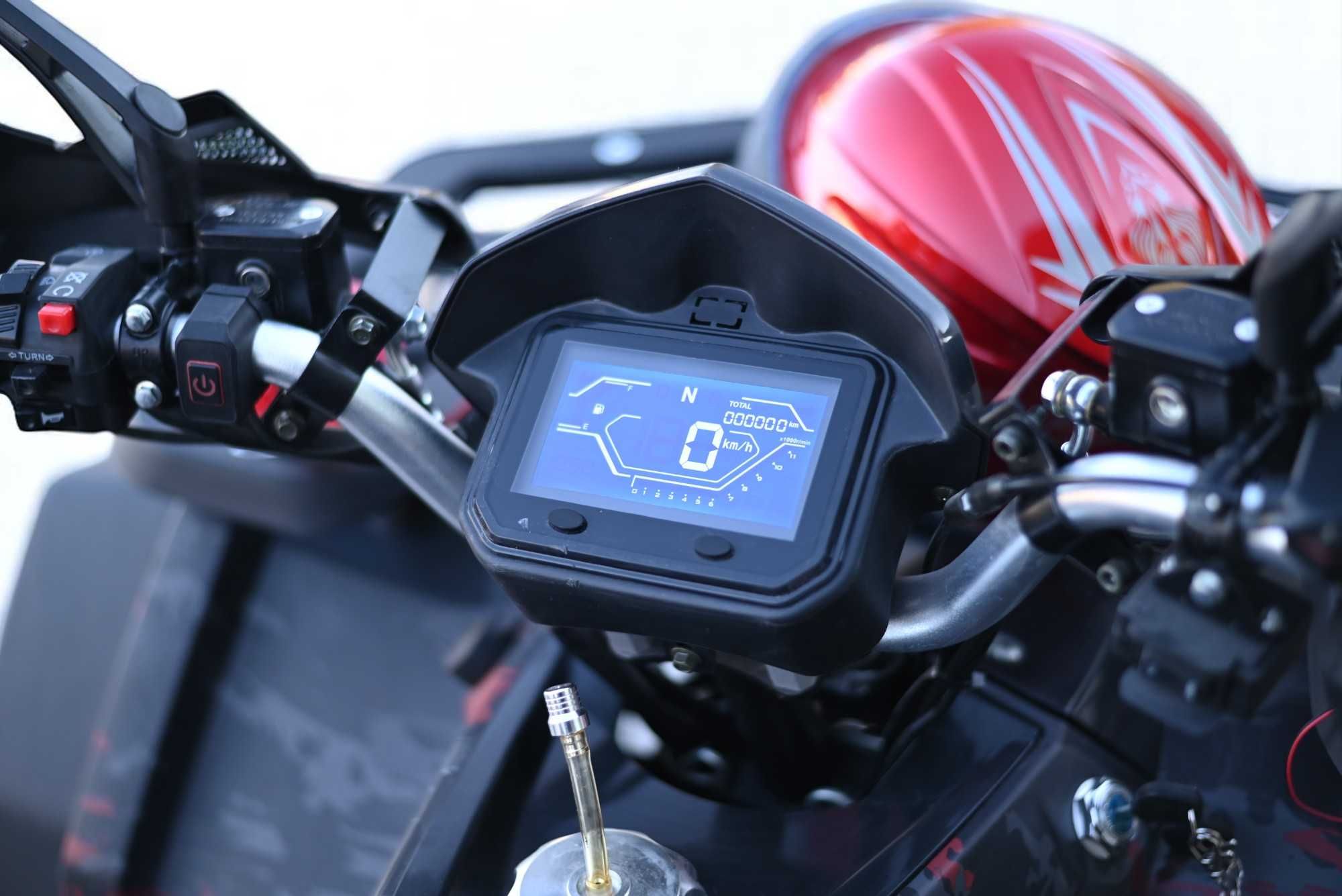 Бензиново ATV 200cc Intruder Автоматични скорости - Червен Камуфлаж
