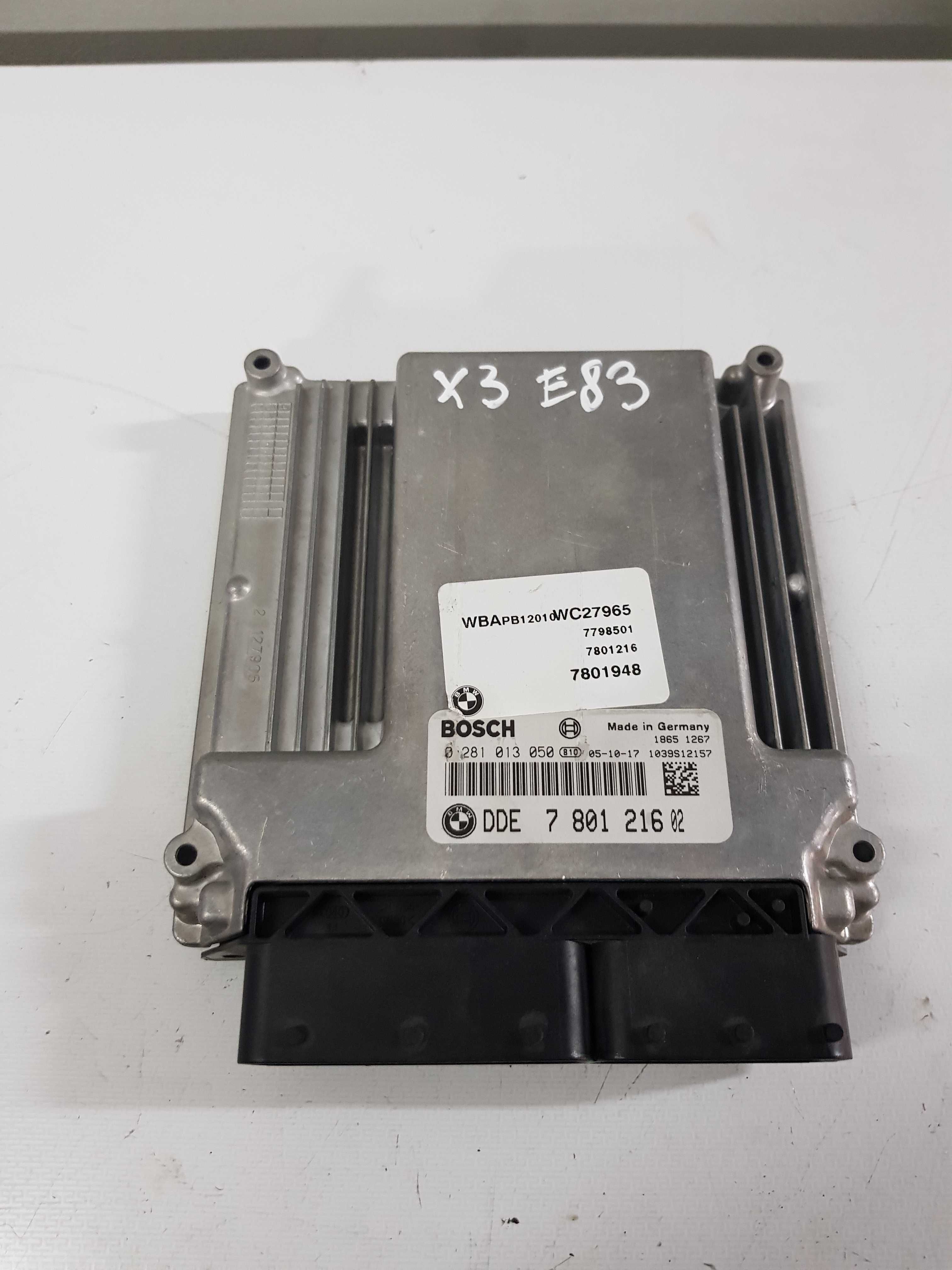 Calculator motor ECU BMW X3 E83 2.0 d M47