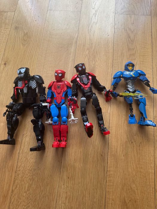 LEGO фигурки Venom и Spider-Man (4 броя)