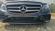 bara fata AMG spoiler Mercedes W213 E200 E220 E300 original pachet amg