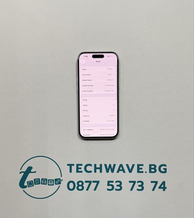 Apple iPhone 15 Blue 128GB