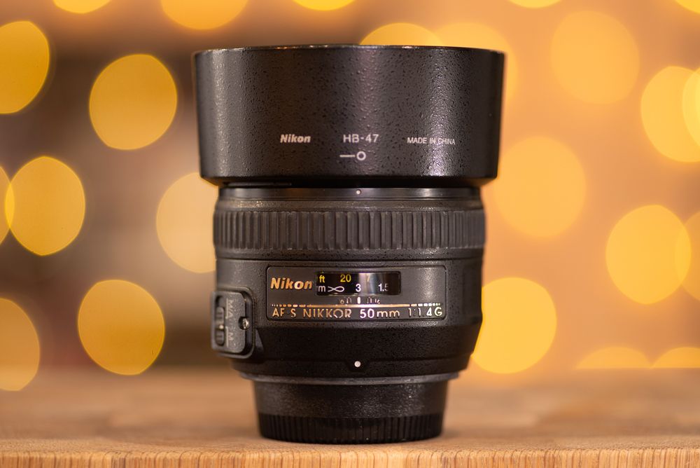 Nikon AF-S 50mm f/1.4G обектив Никон