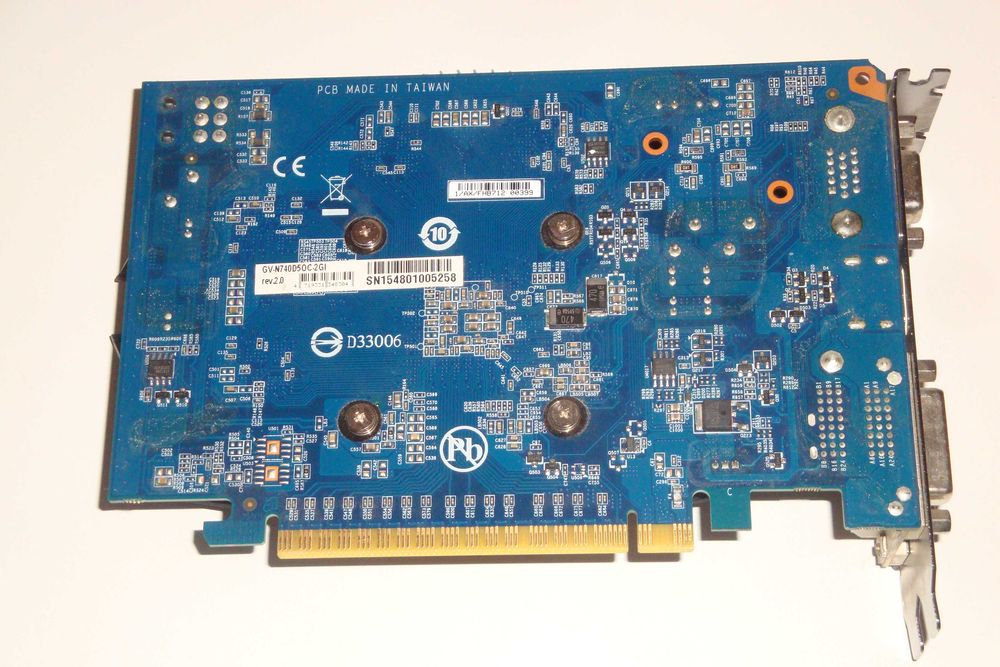 placa video gigabyte nvidia gt740 2gb ddr5 128b hdmi vga dvi pcie