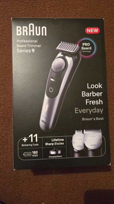 Masina tuns Braun series 9 beard trimmer
