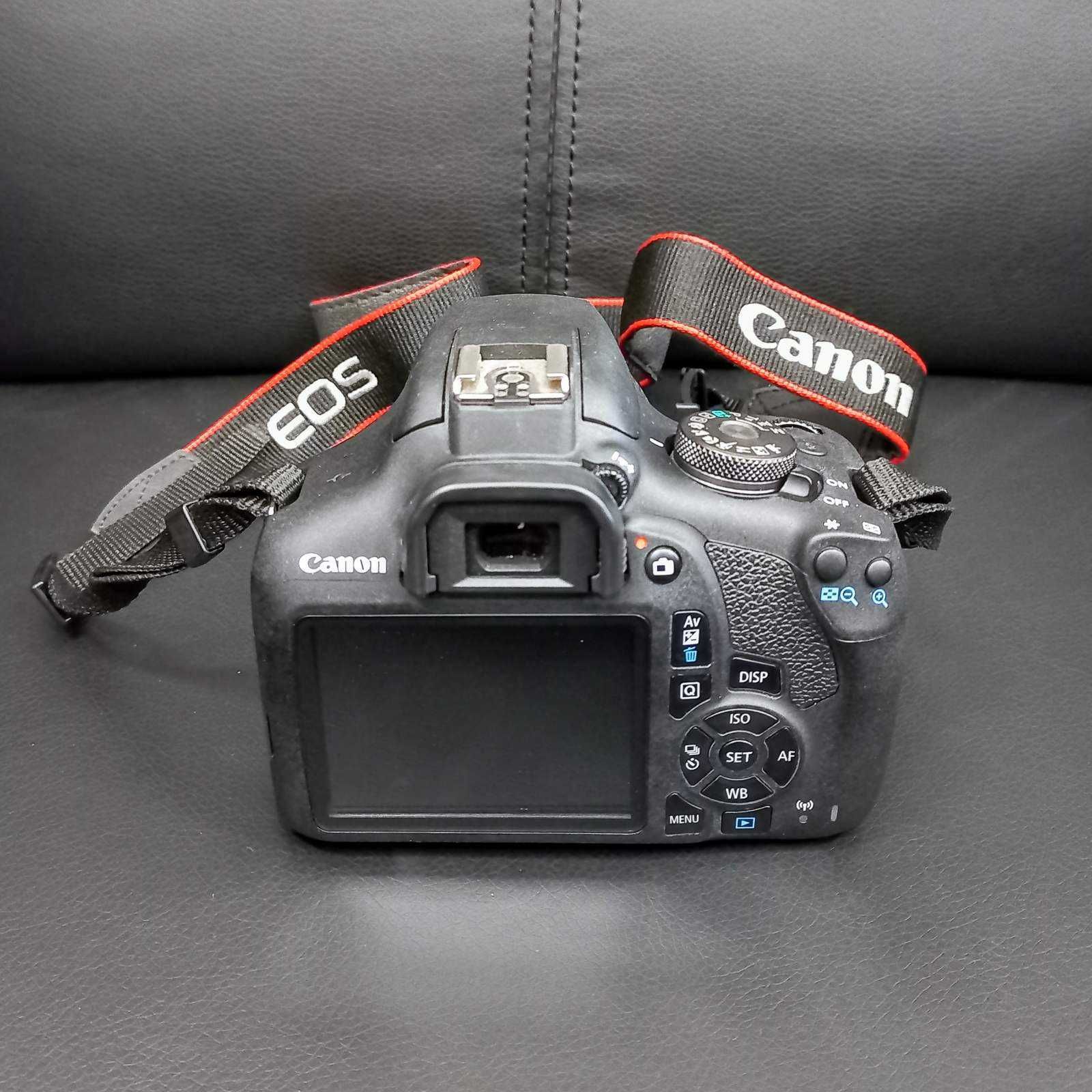 Фотоапарат Canon EOS 2000D + обектив Canon EF-S 18-55mm f/3.5-5.6 IS