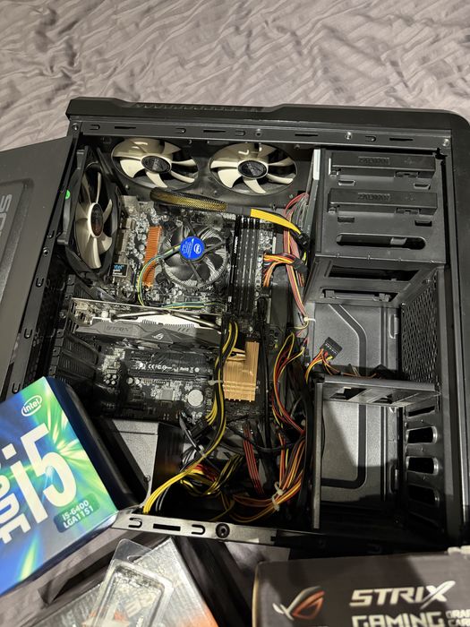 PC Gaming / Office – i5 6400, RX 460, 8GB RAM, carcasă Zalman Z3 Plus