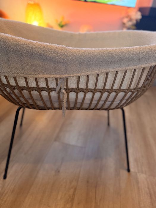 Бебешка плетена кошара