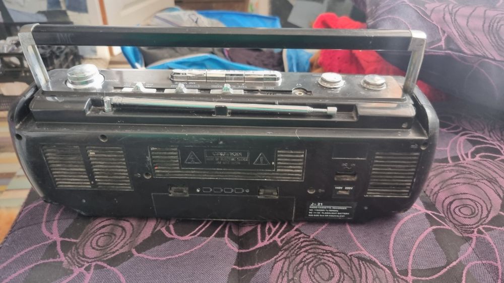 Ретро касетофон.