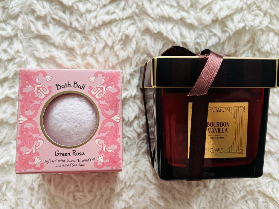 Set Craciun - Secret Santa - Mos Nicolae - Sabon bath bomb