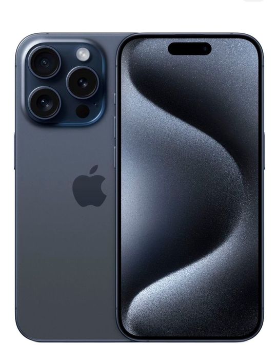 Iphone 15 pro max 256gb синий б/у с коробкой