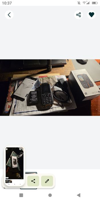 telefon Kruger&matz Iron 2