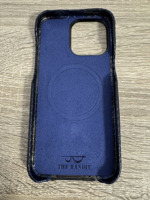 Husa piele reala piton Iphone 15 Pro Max