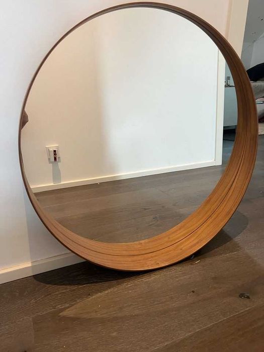 Oglinda PREMIUM lux bon+garantie noua lemn masiv stratificat NUC