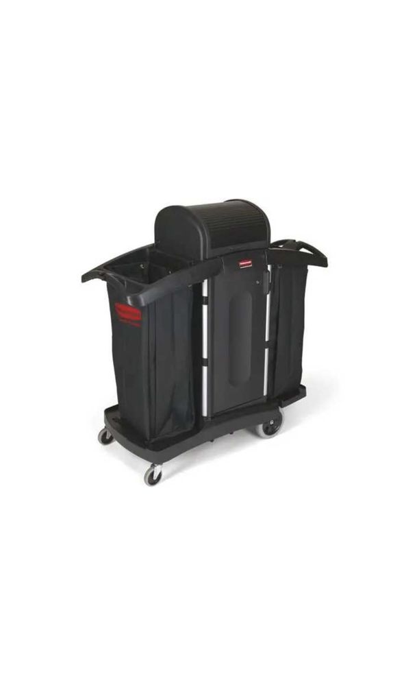 Carucior multifunctional Rubbermaid pentru curatenie