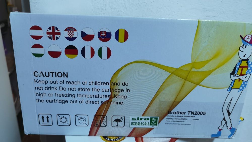 Cartuș imprimată negru