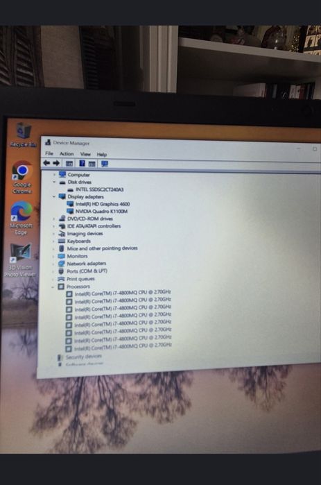 Laptop Lenovo W540 I7