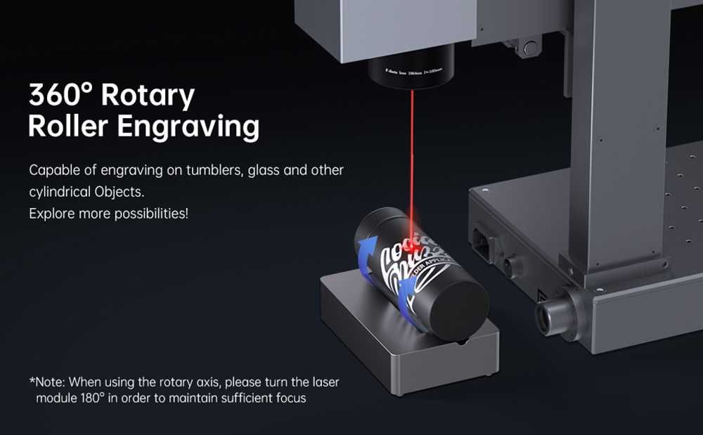 MR CARVE M1 Fiber Laser CNC файбър лазер лазерно гравиране
