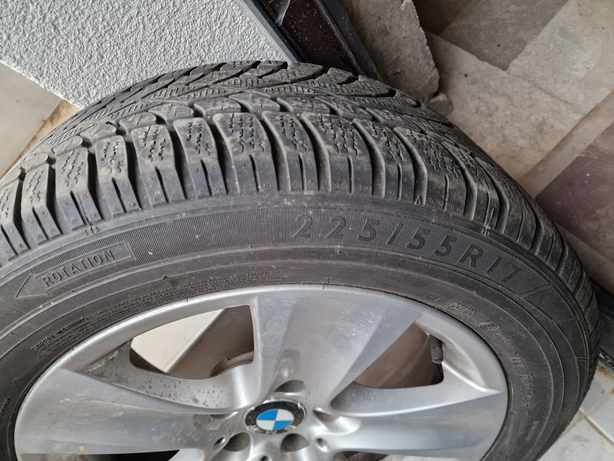 Джанти с гуми за BMW 225 55 R17