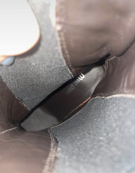 Ghete designer Miu Miu originale