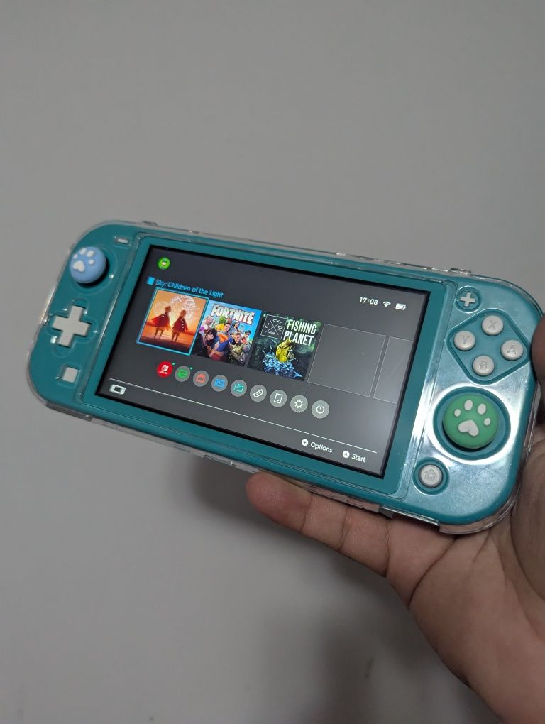 Nintendo switch lite albastru