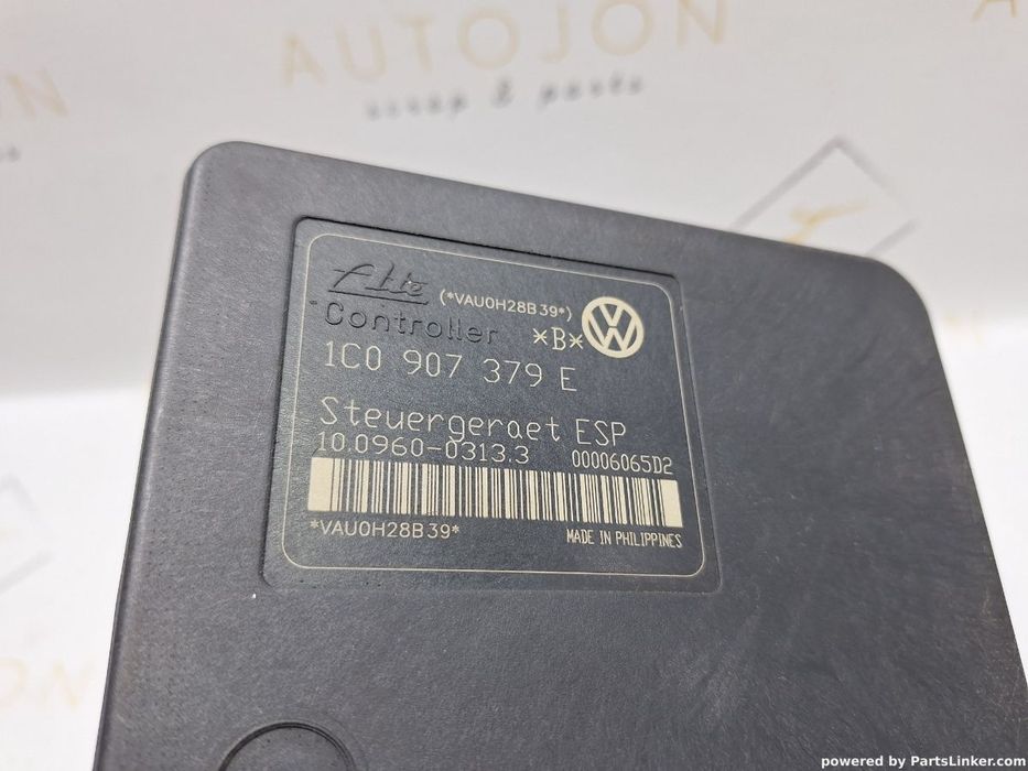 Modul unitate ABS AUDI A3 (8L1) [ 1996 - 2006 ] 1.6 (AVU, BFQ) 75KW|102HP OEM 1J0614517E / 1C0907379E