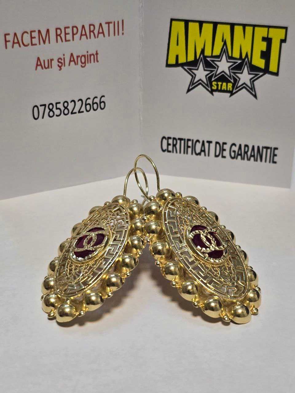 Cercei 14k 14.74 gr(m2) StarAmanet