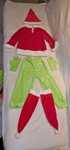 Costum Grinch cu accesorii