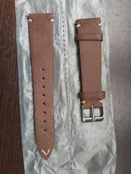 Curea de ceas din piele latime 20mm, produs Alpha made in Italia