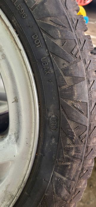 Roti Citroen 4x108, anvelope de iarna 195 55 R 15