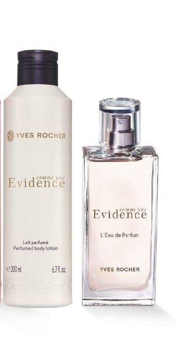 Set Apa de toaleta COMME UNE EVIDENCE 50ml + LAPTE CORP Yves Rocher