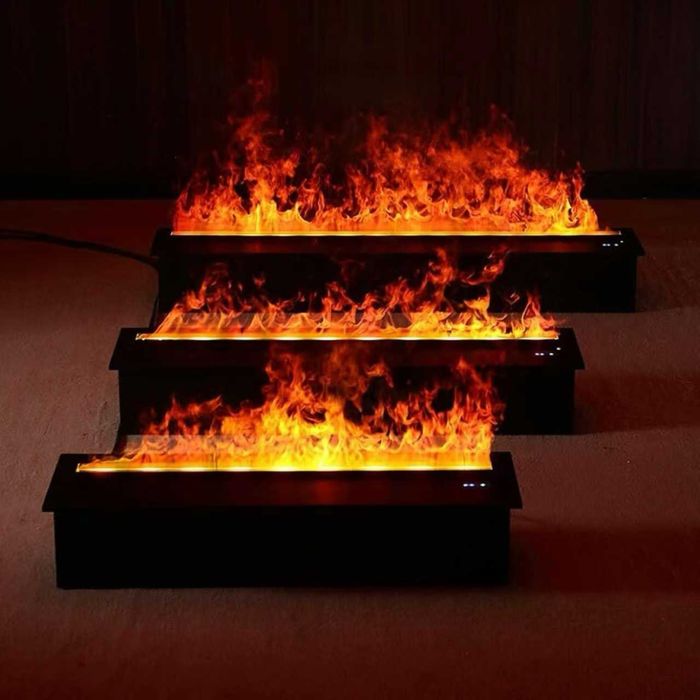 Декоративный камин-увлажнитель воздуха с эффектом пламени и огня
